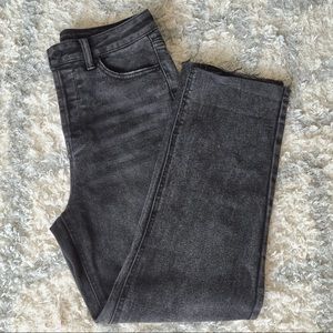 Vintage wash black jeans
